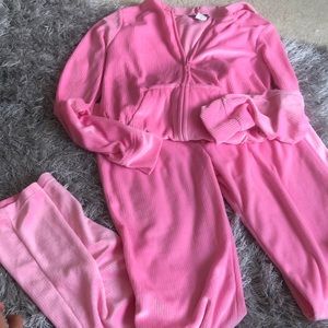 Soft matching sweat suit